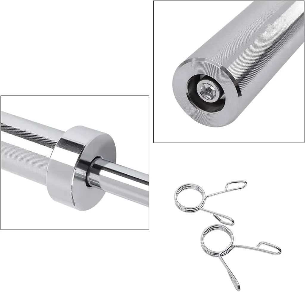 4 ft chrome barbell bar